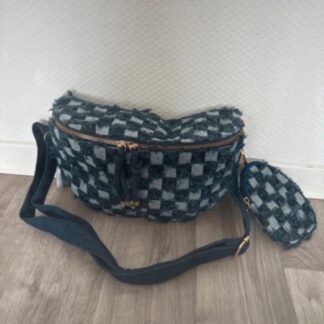 sac style banane en jeans