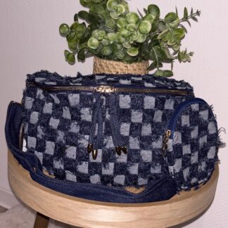 sac style banane en jeans
